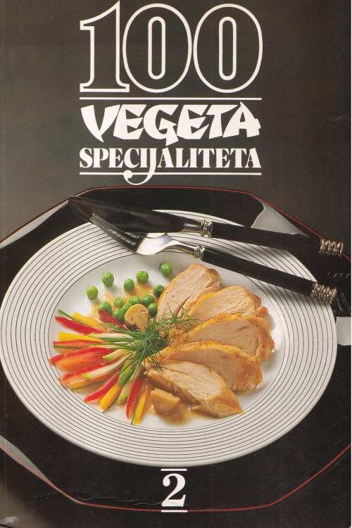 100 vegeta specijaliteta 2 , naslovnica knjige