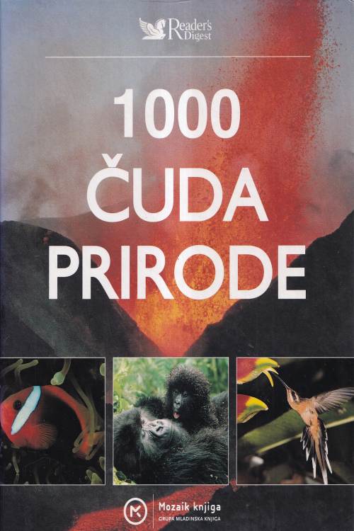 1000 čuda prirode, naslovnica knjige