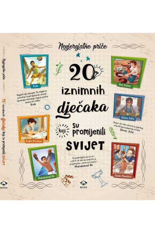 20 iznimnih dječaka koji su promijenili svijet - Jacopo Olivieri | Rosalba Troiano, naslovnica knjige