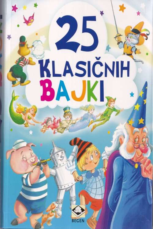 25 klasičnih bajki, naslovnica knjige
