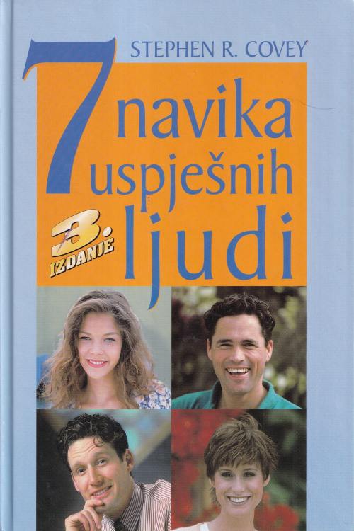7 navika uspješnih ljudi - Stephen R. Covey, naslovnica knjige