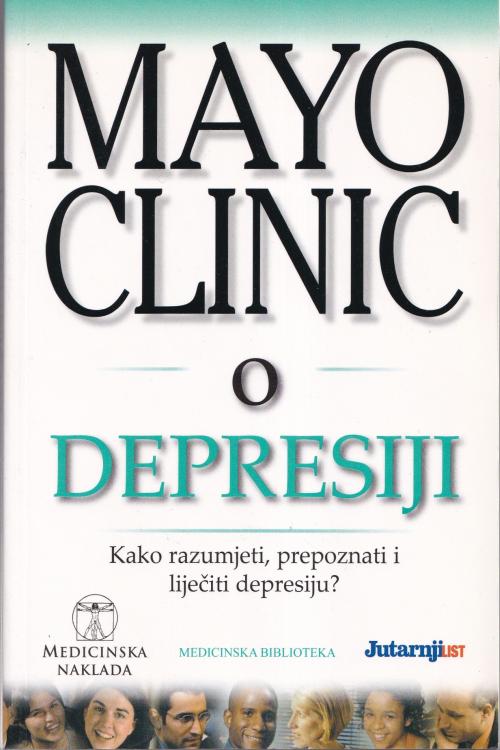 O depresiji - Mayo Clinic, naslovnica knjige