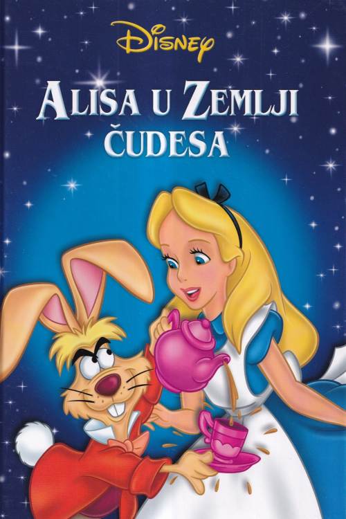 Disneyjevi klasici: Alisa u zemlji čudesa, naslovnica knjige
