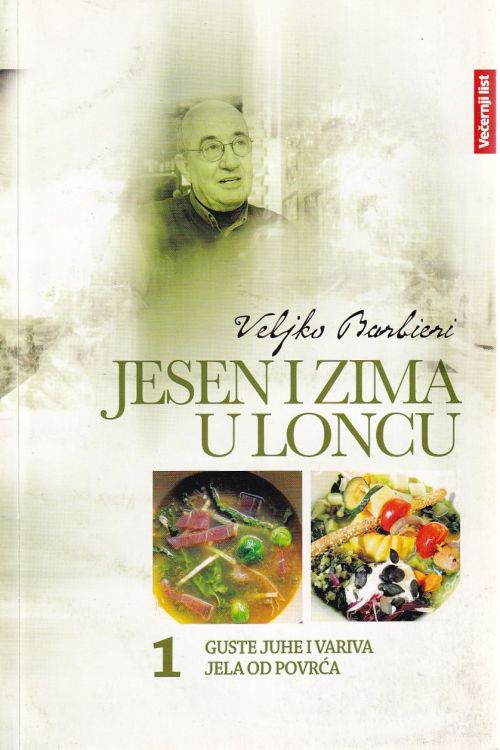 Jesen i zima u loncu 1 - Veljko Barbieri, naslovnica knjige