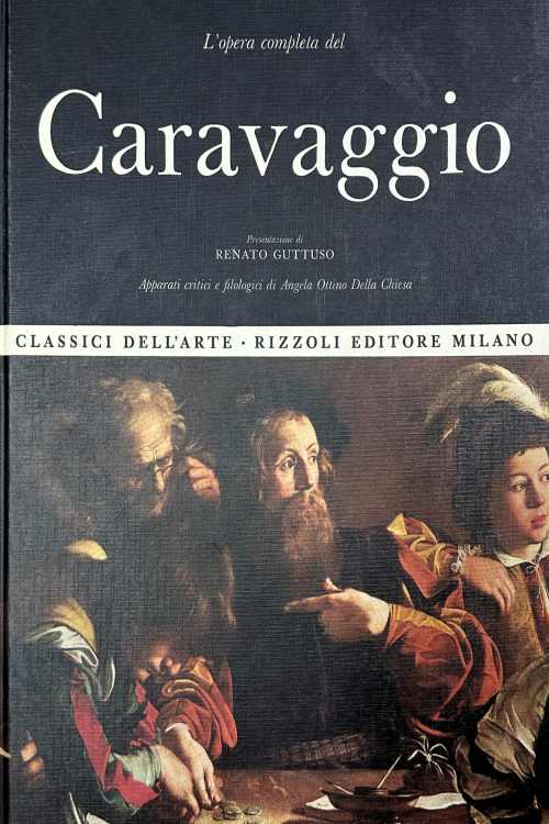 Classici dell'arte: Caravaggio - Renato Guttuso, naslovnica knjige