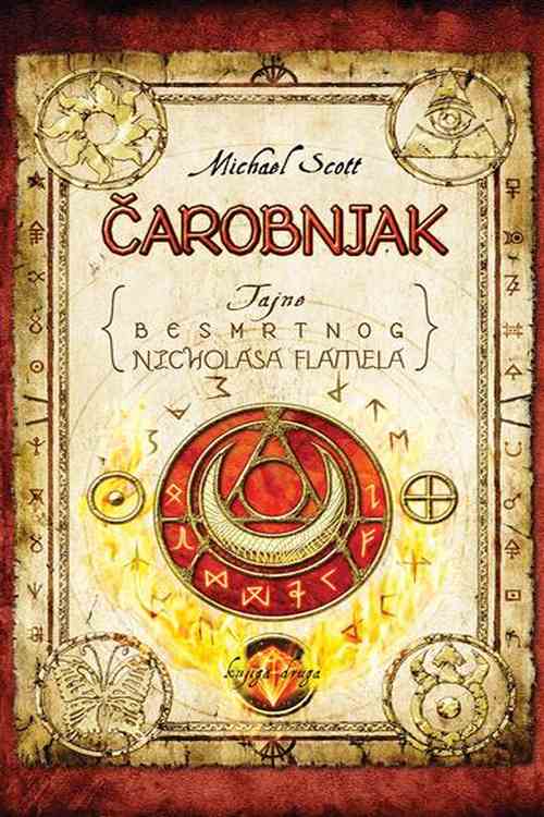 Čarobnjak - Michael Scott, naslovnica knjige