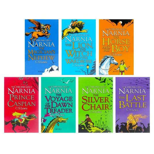 The Chronicles of Narnia 1-7 Box Set - C.S. Lewis, book cover.