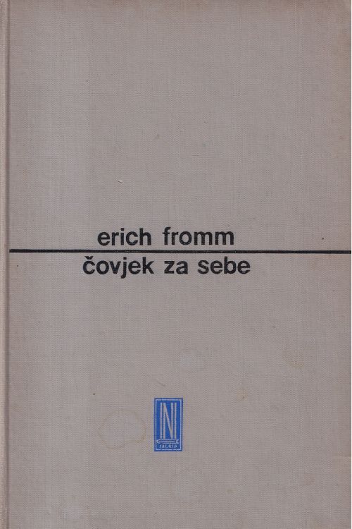 Čovjek za sebe - Erich Fromm, naslovnica knjige