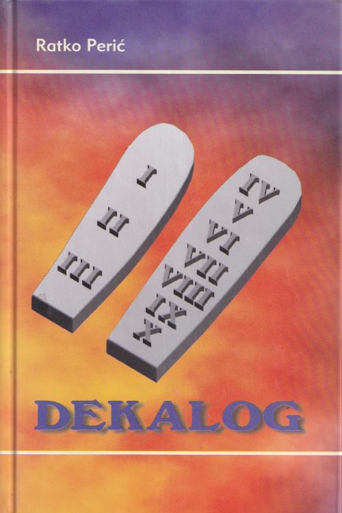 Dekalog - Ratko Perić, naslovnica knjige
