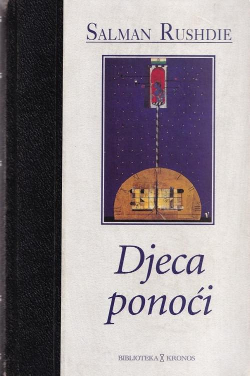Djeca ponoći - Salman Rushdie , naslovnica knjige