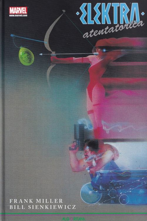 Elektra atentatorica - Frank Miller | Bill Sienkiewicz, naslovnica knjige