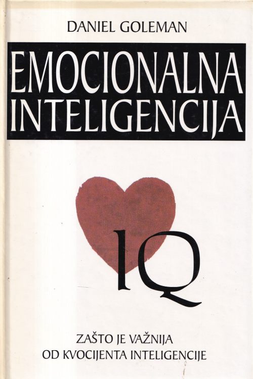 Emocionalna inteligencija - Daniel Goleman, naslovnica knjige
