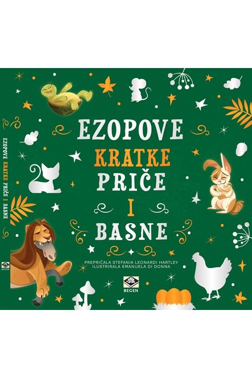 Ezopove kratke priče i basne , naslovnica knjige
