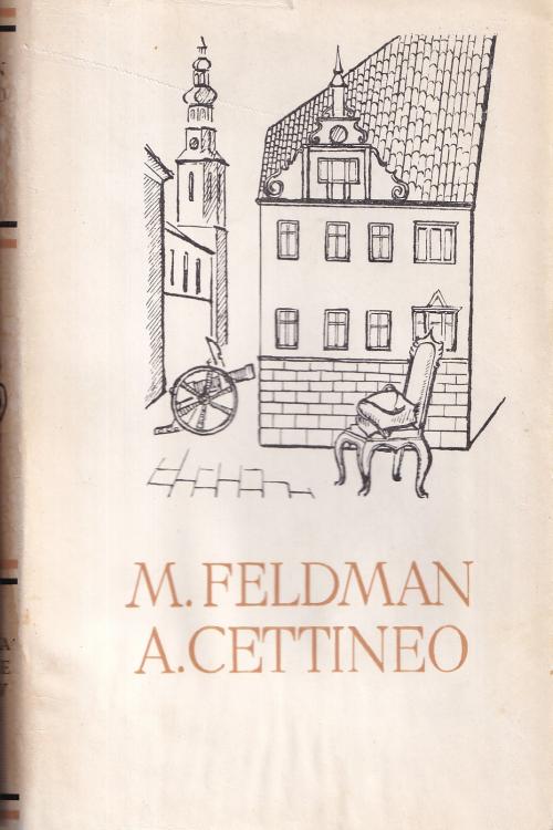 Pet stoljeća hrvatske književnosti: M. Feldman | A. Cettineo, naslovnica knjige