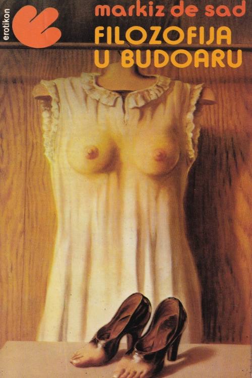 Filozofija u Budoaru - Marquis de Sade, naslovnica knjige