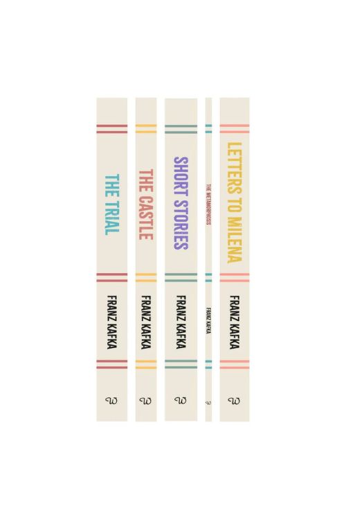 5 Book Boxed Set:The Trial, Short Stories, Letters to Milena, The Castle & The Metamorphosis - Franz Kafka, hrbat