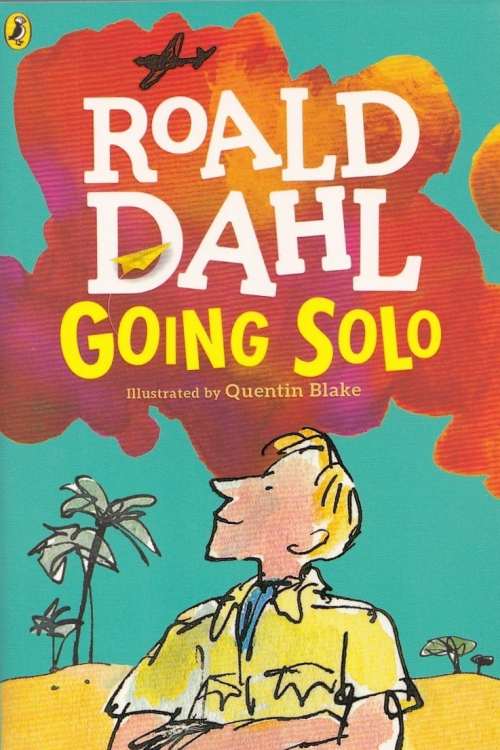 Going Solo - Roald Dahl, naslovnica knjige