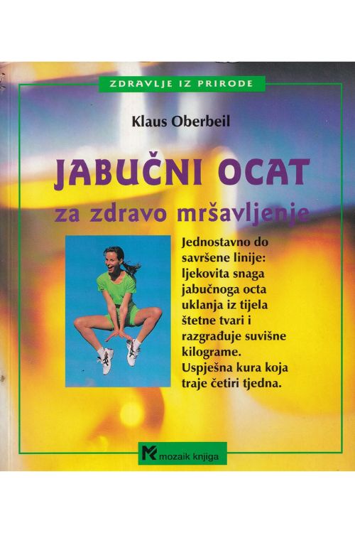 Jabučni ocat za zdravo mršavljenje - Klaus Oberbeil, naslovnica knjige
