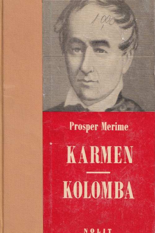 Karmen | Kolomba - Prosper Merimee, naslovnica knjige