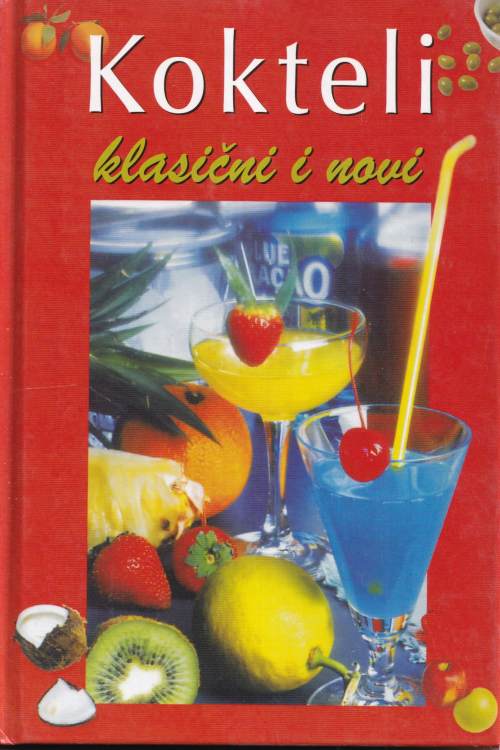 Kokteli: klasični i novi, naslovnica knjige