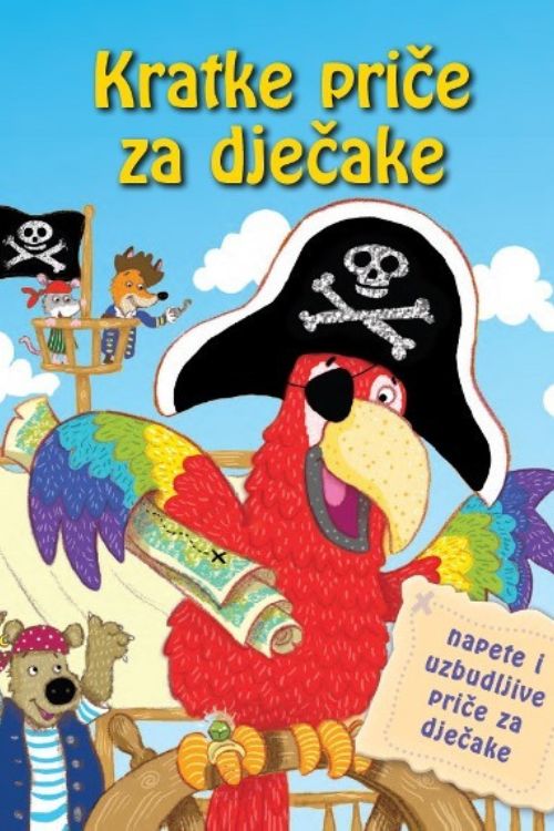 Kratke priče za dječake, naslovnica knjige