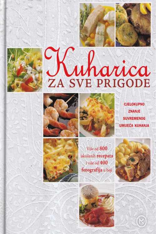 Kuharica za sve prigode , naslovnica knjige