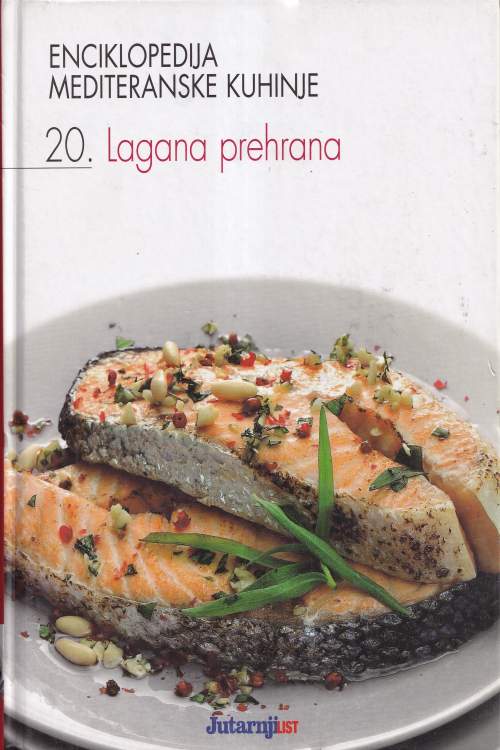 Enciklopedija mediteranske kuhinje: 20. Lagana prehrana, naslovnica knjige