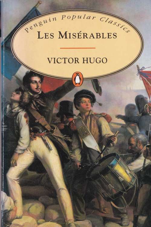 Les Miserables - Victor Hugo, naslovnica knjige