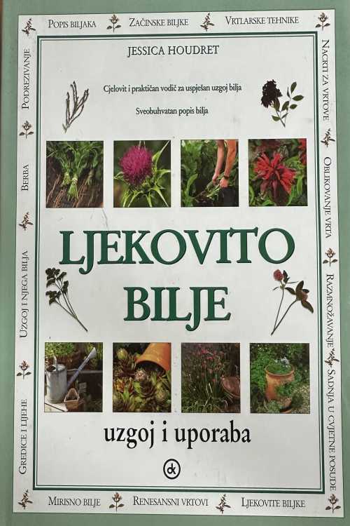 Ljekovito bilje - Jessica Houdret, naslovnica knjige