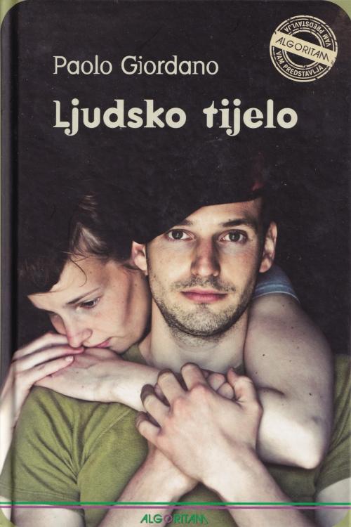 Ljudsko tijelo - Paolo Giordano, naslovnica knjige