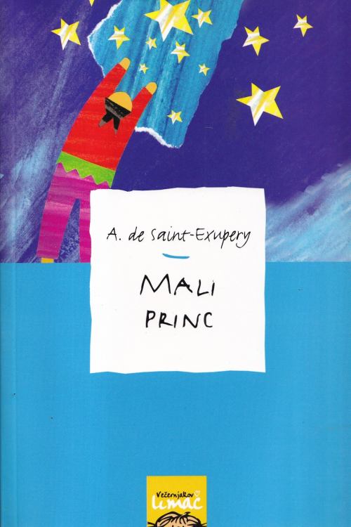 Mali princ - Antoine de Saint - Exupery, naslovnica knjige