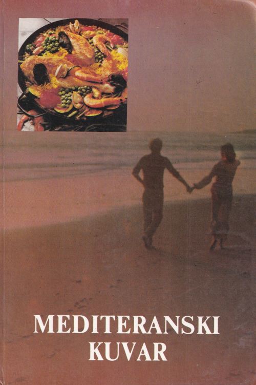 Mediteranski kuvar, naslovnica knjige