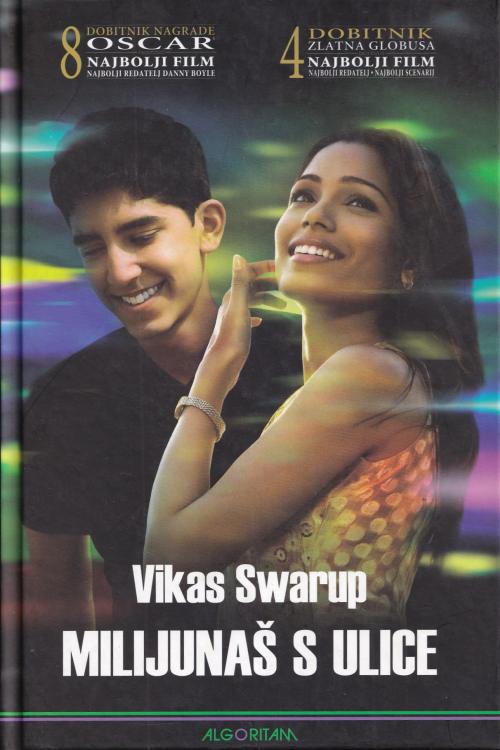 Milijunaš s ulice - Vikas Swarup, naslovnica knjige