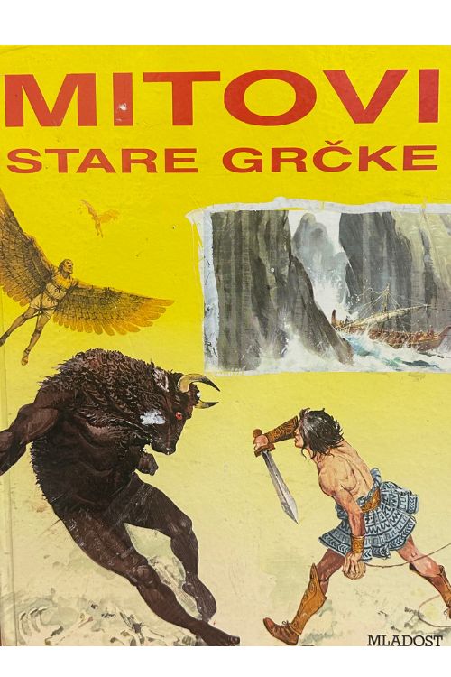 Mitovi stare Grčke , naslovnica knjige