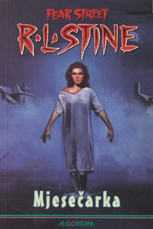 Mjesečarka - R.L. Stine, naslovnica knjige
