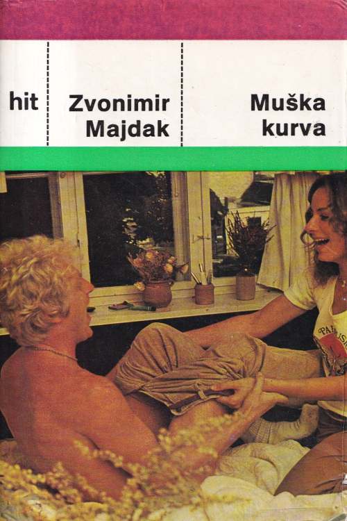Muška kurva - Zvonimir Majdak, naslovnica knjige