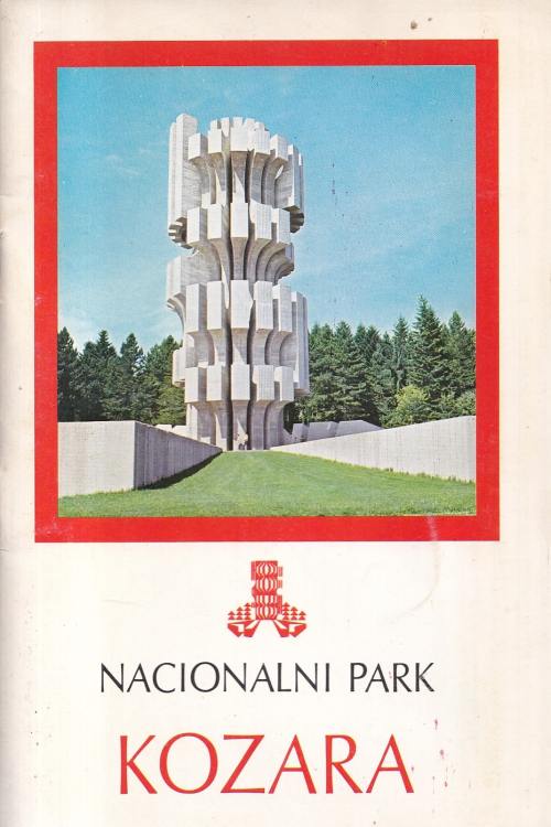 Nacionalni park Kozara - Gojko Jokić, naslovnica knjige