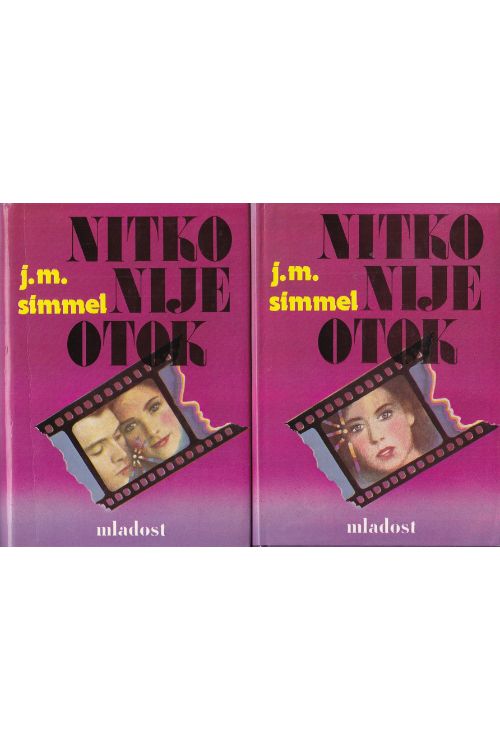 Nitko nije otok 1 - 2 - Johannes Mario Simmel, naslovnica knjige