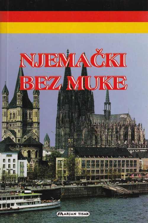 Njemački bez muke - Jagoda Brkušić, naslovnica knjige