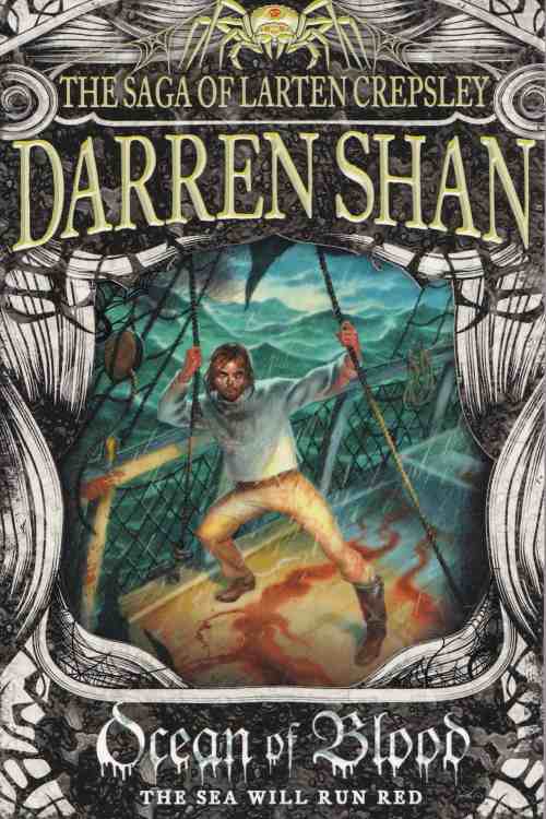 The Saga of Larten Crepsley: Ocean of Blood - Darren Shan, naslovnica knjige