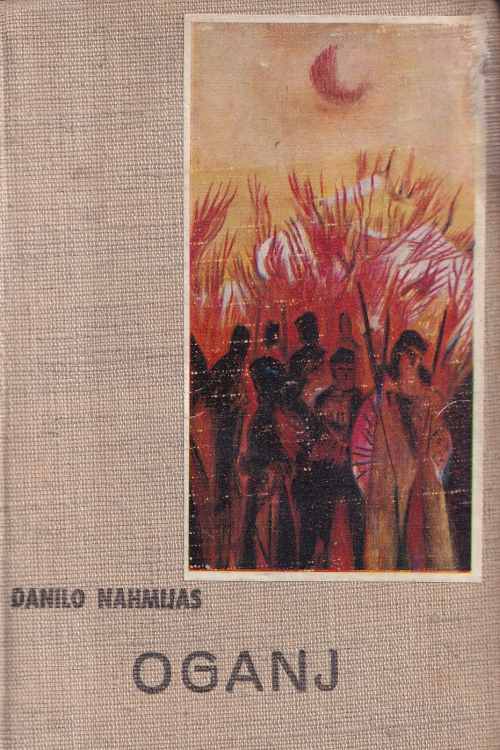 Oganj - Danilo Nahmijas, naslovnica knjige