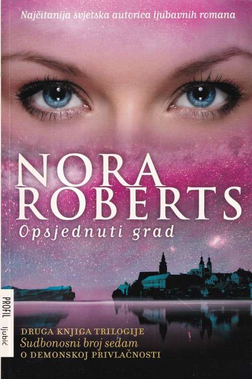 Opsjednuti grad - Nora Roberts , naslovnica knjige