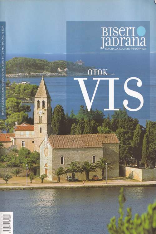 Biseri Jadrana: otok Vis, naslovnica knjige