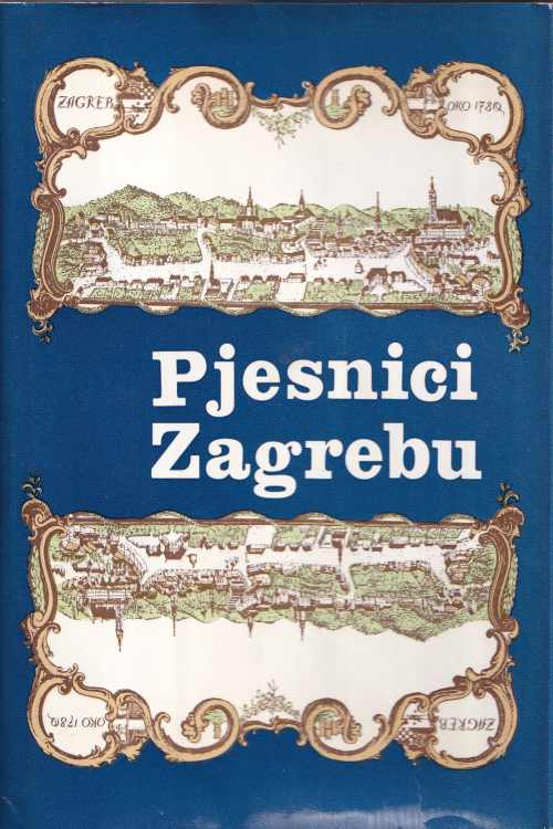 Pjesnici Zagrebu (Pjesme o Zagrebu 1743-1964), naslovnica knjige