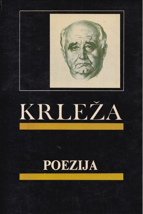 Poezija - Miroslav Krleža, naslovnica knjige