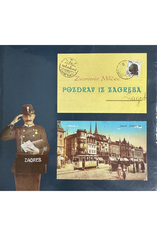 Pozdrav iz Zagreba - Zvonimir Milčec, naslovnica knjige