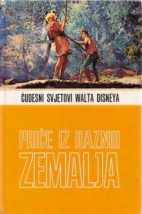 Čudesni svjetovi Walta Disneya: Priče iz raznih zemalja, naslovnica knjige