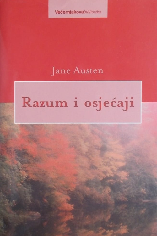 Razum i osjećaji - Jane Austen, naslovnica knjige