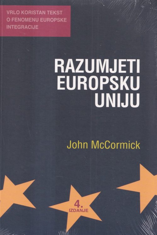 Razumjeti Europsku uniju - John McCormick, naslovnica knjige