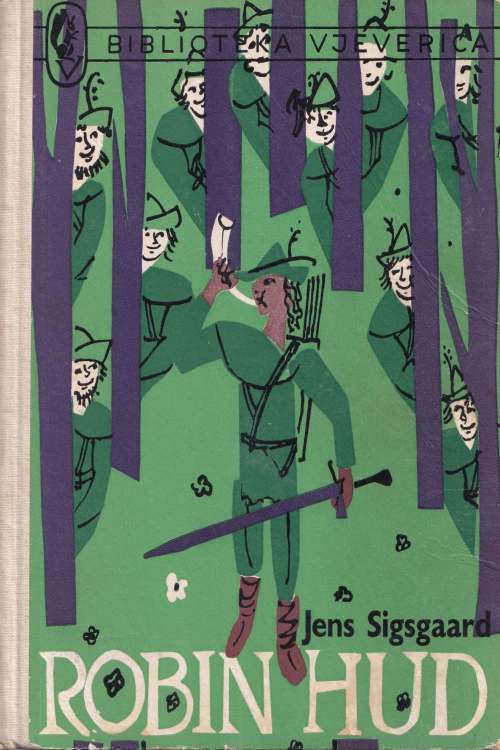 Robin Hud - Jens Sigsgaard, naslovnica knjige